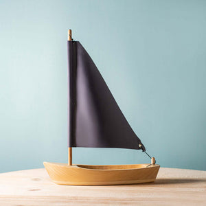 Bumbu Toys Sailing Boat - Anthracite