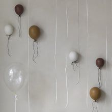 ByON Ceramic Balloon Decoration – Dusty Red