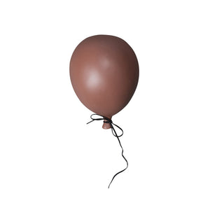ByON Ceramic Balloon Decoration – Dusty Red