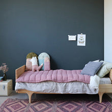 Camomile London Petit House Cushion – Blush/Peach Blossom