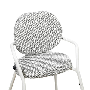 Charlie Crane Cushions for TIBU Chair – Diamond Black & White - Elenfhant