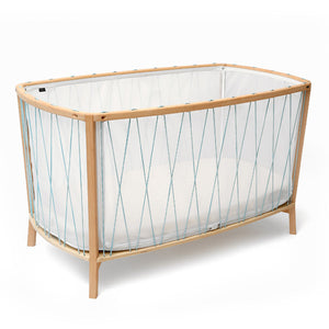 Charlie Crane KIMI Baby Bed - Aqua Blue