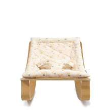 Charlie Crane LEVO Rocker in Beech - Garbo & Friends Mimosa