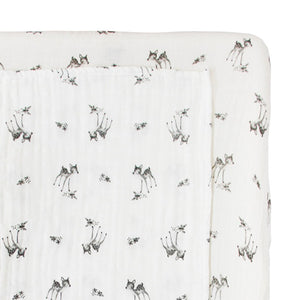 Charlie Crane Cover for PUDI Mattress - Rose in April Fawn