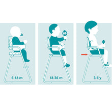 Charlie Crane TIBU High Chair – Aruba Blue