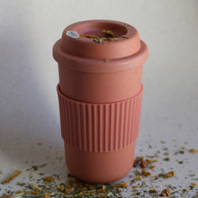 Cink Bamboo Coffee Mug - Brick