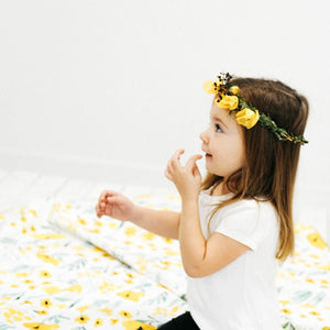 Clementine Kids Swaddle – Buttercup Blossom - Elenfhant
