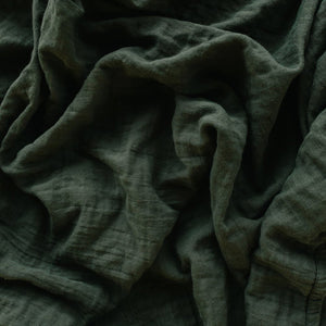 Clementine Kids Heirloom Swaddle – Deep Olive