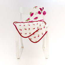 Clementine Kids Reversible Quilt – Raspberry Peony - Elenfhant