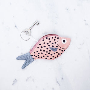 Don Fisher Atlantic Keychain Purse – Pink Bream