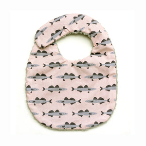 Don Fisher Pink Fish Bib