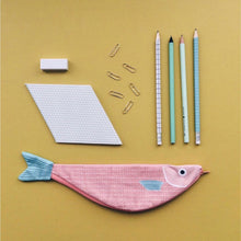 Don Fisher Fish Pencil Case - Red Mullet