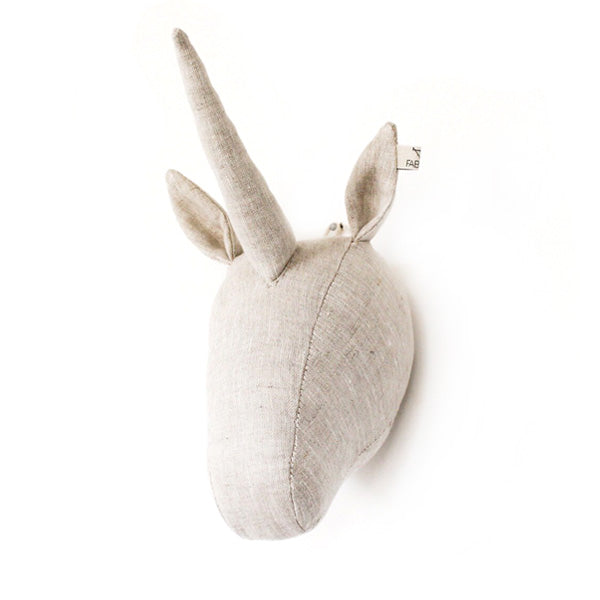 Fabels Out Of Vintage Unicorn – Natural Linen