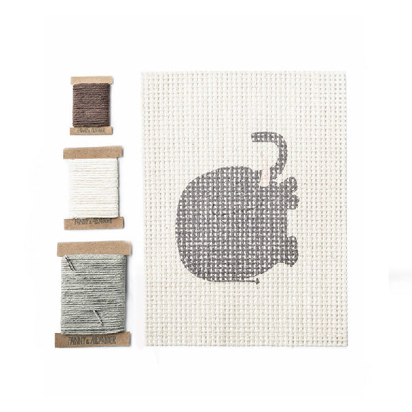 Fanny And Alexander Cross Stitch Kit – Elephant