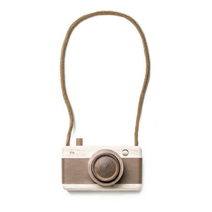 Fanny And Alexander Wooden Zoom Camera – Warm Bark Brown