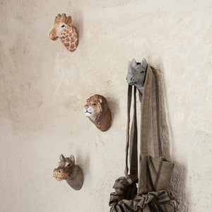 Ferm Living Animal Hand-Carved Hook - Elephant
