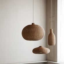 Ferm Living Natural Braided Lamp Shade - Bottle