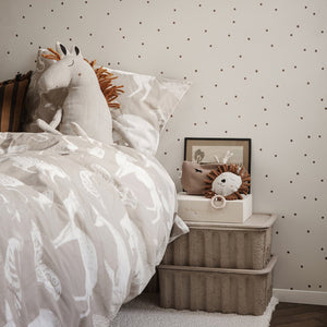 Ferm Living Katie Scott Bedding - Animals - Sand