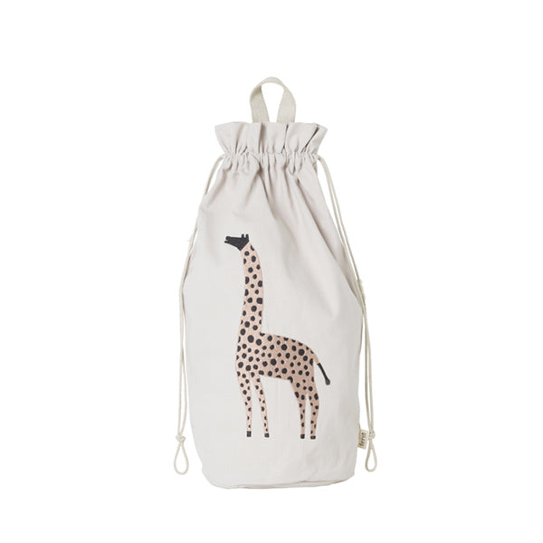 Ferm Living Kids Safari Storage Bag – Giraffe