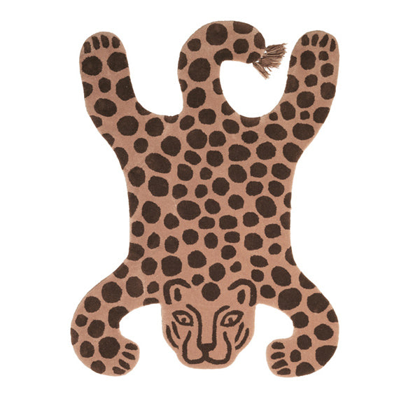 Ferm Living Kids Safari Tufted Rug – Leopard