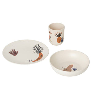 Ferm Living Kids Bamboo Dinner Set – Fruiticana