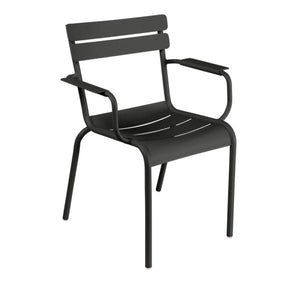 Fermob Armchair Luxembourg - Liquorice