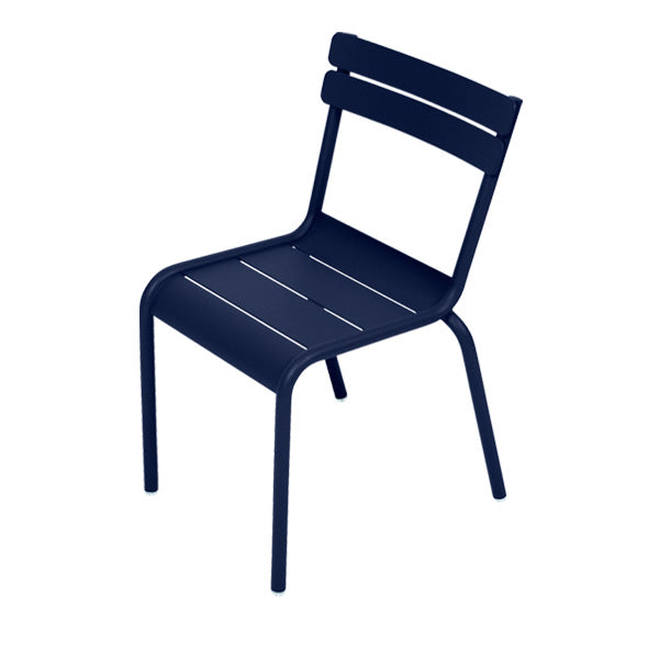 Fermob Children's Chair Luxembourg Kid - Deep Blue