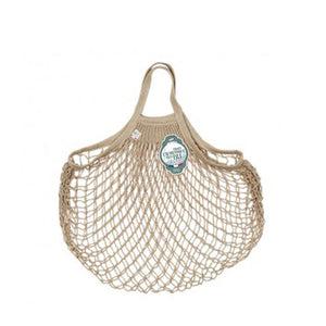 Filt Net Bag Beige – Short Handles - Elenfhant