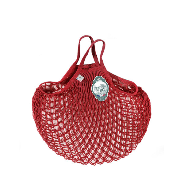 Filt Net Bag Red – Short Handles