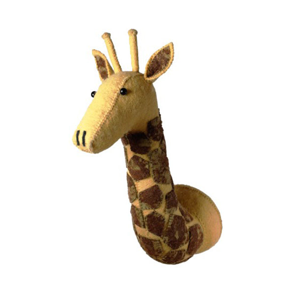Fiona Walker Animal Head – Tie Dye Patch Giraffe