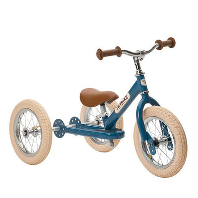 Trybike 2-in-1 Balance Bike Steel - Vintage Blue