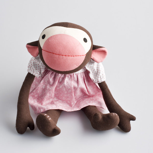 Franck Fischer FRIDA Monkey - Pink Polkadot