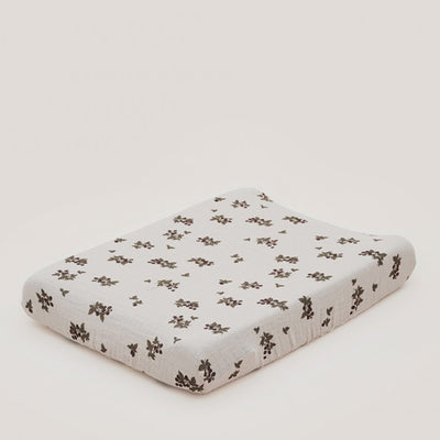 Garbo&Friends Muslin Changing Mat Cover - Blackberry