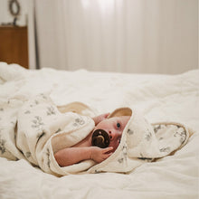 Garbo&Friends Baby Hooded Towel - Bluebell