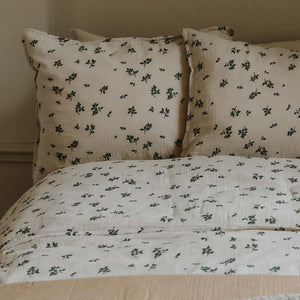 Garbo&Friends Muslin Bedset / Duvet Cover Set – Blueberry