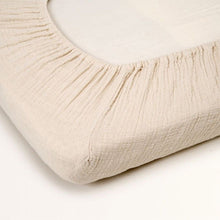 Garbo&Friends Muslin Changing Mat Cover - Eggshell