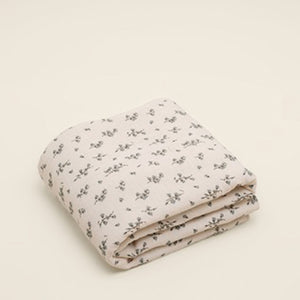 Garbo&Friends Muslin Filled Blanket - Bluebell