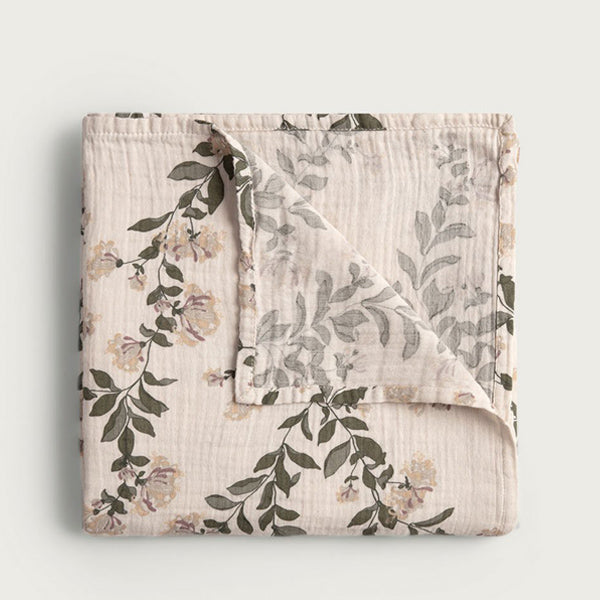 Garbo&Friends Muslin Swaddle Blanket - Honeysuckle