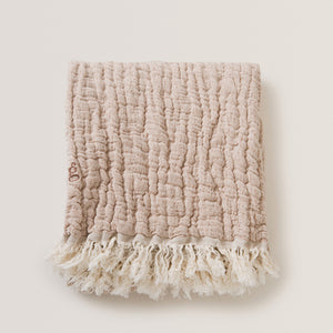 Garbo and Friends Blanket - Mellow Tawny
