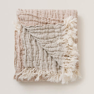 Garbo and Friends Double Bed Quilt - Mellow Tawny