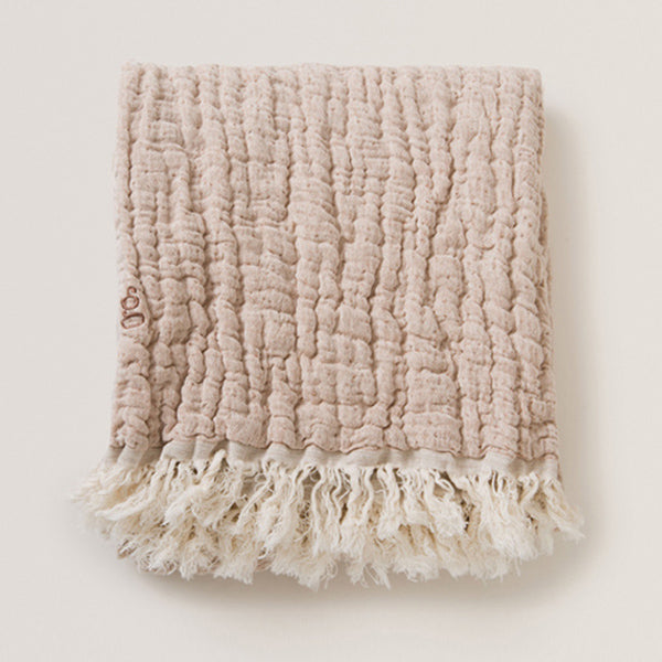 Garbo and Friends Double Bed Quilt - Mellow Tawny
