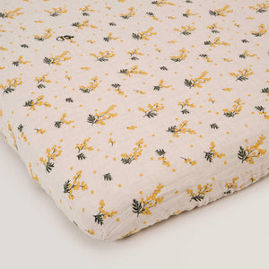 Garbo&Friends Muslin Changing Mat Cover - Mimosa