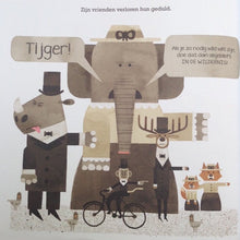 Meneer Tijger Wordt Wild by Peter Brown - Dutch