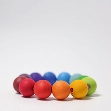 Grimm's Grasping Toy - Rainbow Bead Ring