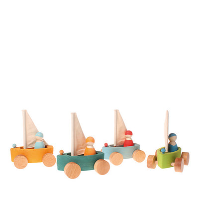 Grimm’s Set of 4 Little Land Yachts