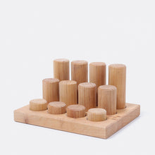 Grimm's Stacking Game Small Rollers - Natural