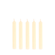 Grimm’s Cream 10% Beeswax Candles – 20 Pieces