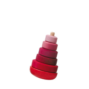 Grimm’s Wobbly Stacking Tower – Pink