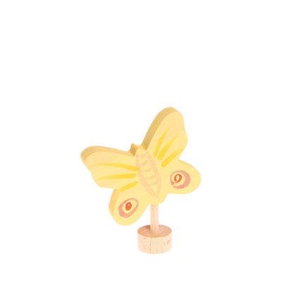 Grimm's Decorative Figure - Yellow Butterfly