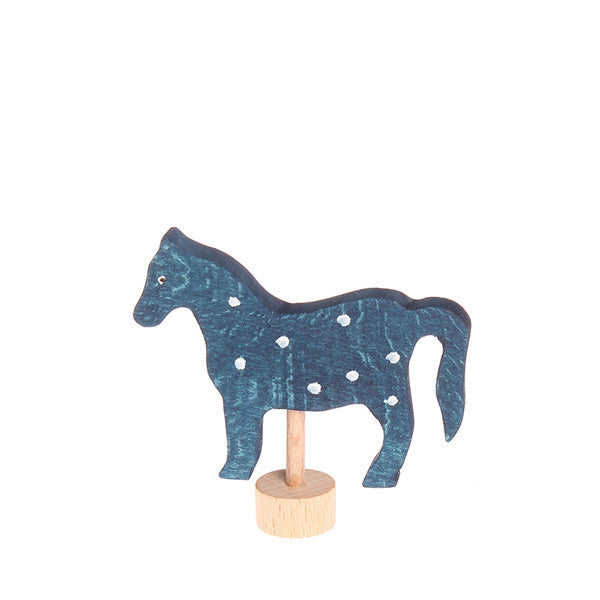 Grimm’s Decorative Figure – Horse Blue